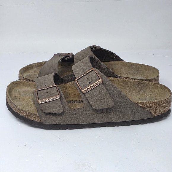 Birkenstock Arizona Mocha 2 Strap Sandals W 11 / M 9 - Picture 4 of 8